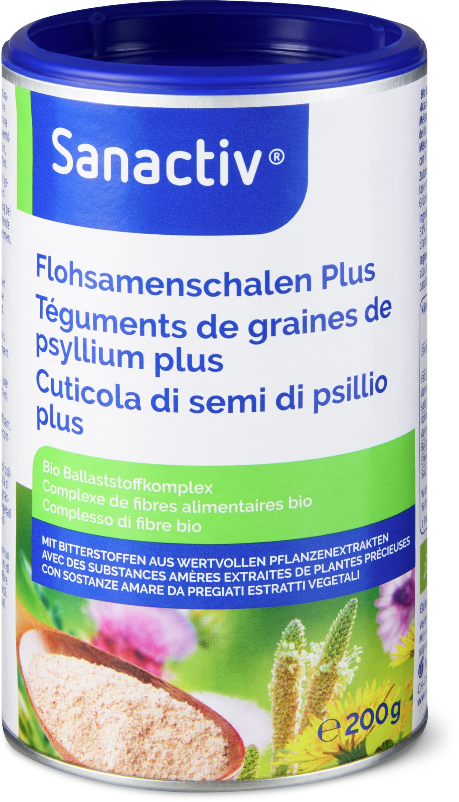 Flohsamenschalen Plus Pulver